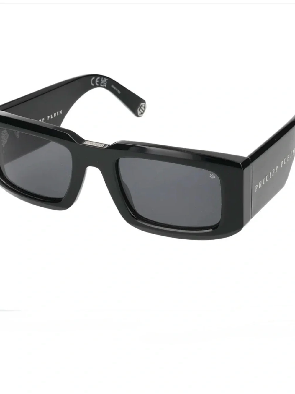 NEW Philipp Plein Master SPP 149V COL  Unisex Black 0700 Sunglasses  Authentic